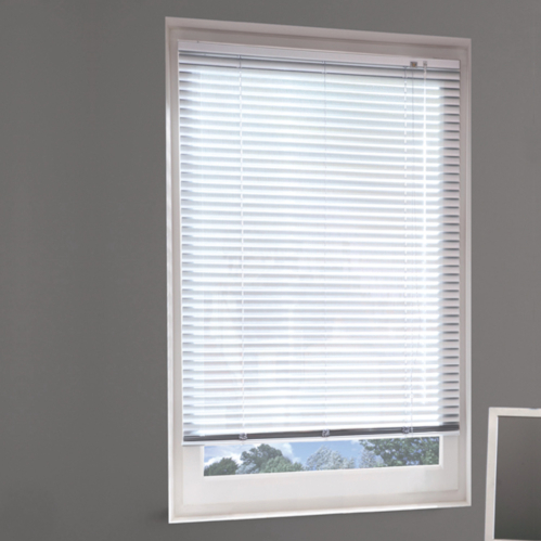 Store vénitien micro-perforé aluminium 25mm