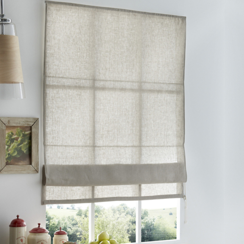 Store bateau tamisant 100% lin - Lin