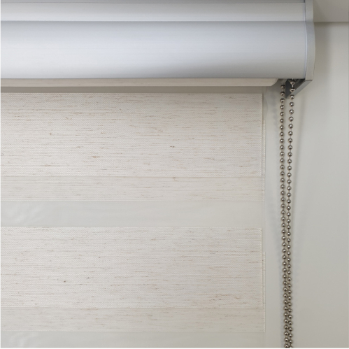 Store enrouleur jour nuit lin alutech avec coffre - gamme Must