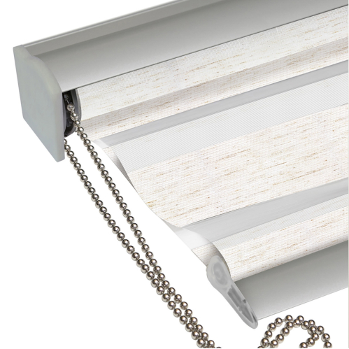 Store enrouleur jour nuit lin alutech avec coffre - gamme Must