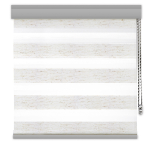 Store enrouleur jour nuit lin alutech avec coffre - gamme Must