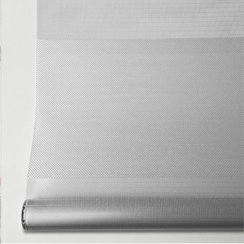 Store enrouleur jour nuit chic prêt-à-poser blanc - gamme Must