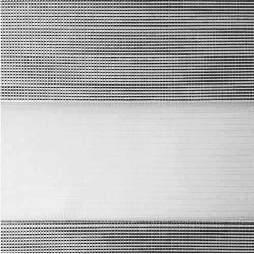 Store enrouleur jour nuit chic prêt-à-poser gris - gamme Must