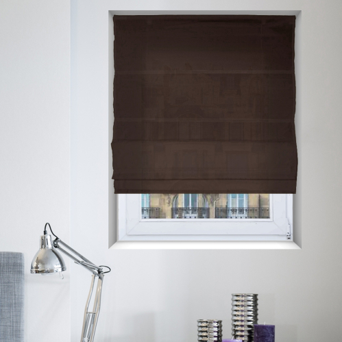 Store Bateau tamisant droit - Chocolat