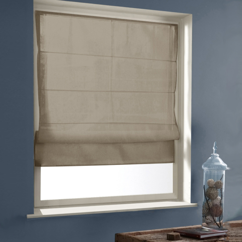 Store bateau tamisant panama gamme Must - Taupe