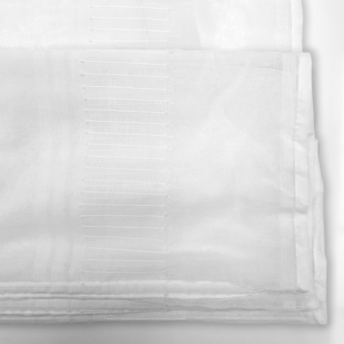 Store bateau voile structuré - Blanc