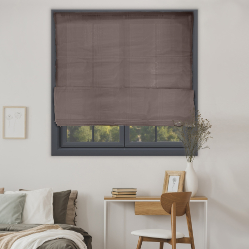 Store bateau voile structuré - Taupe