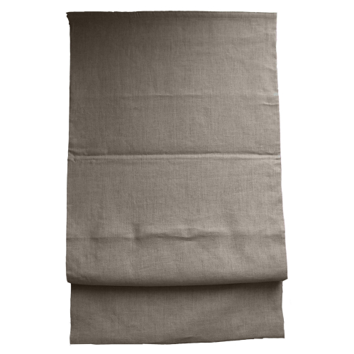 Store bateau tamisant voile de lin - taupe