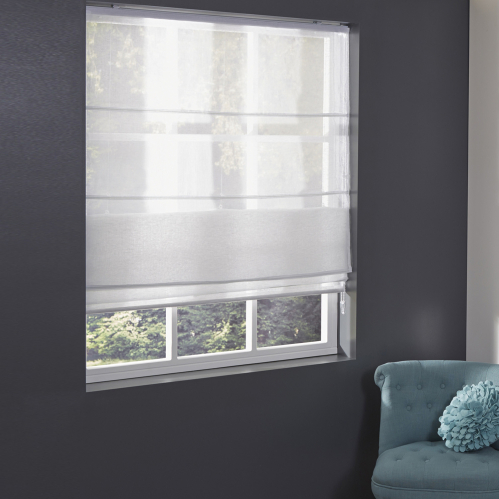 Store bateau voile de lin lineo sans percer