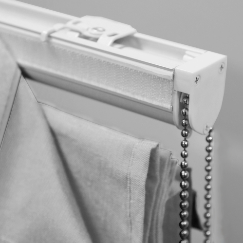 Store bateau tamisant briza 100% lin gamme Must - Blanc