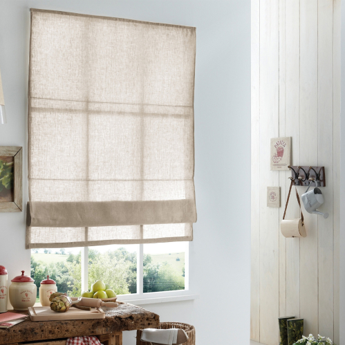 Store bateau tamisant briza 100% lin gamme Must - Lin