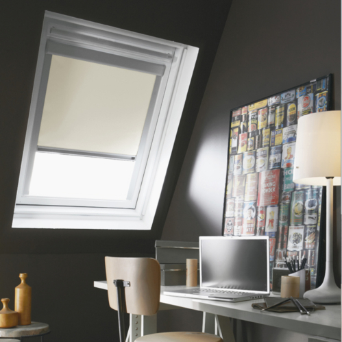 Store de toit occultant cadre alu compatible VELUX® K