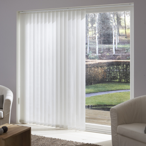 Lot de 9 lamelles verticales 127mm tamisantes pour store californien