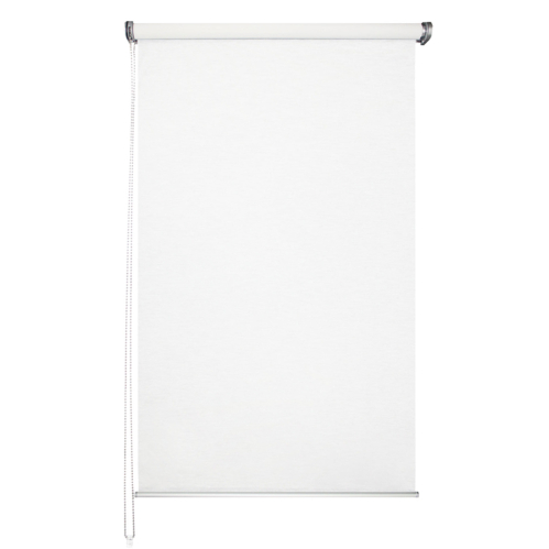 Store enrouleur voile tissu mesh - gamme Must - Blanc perle