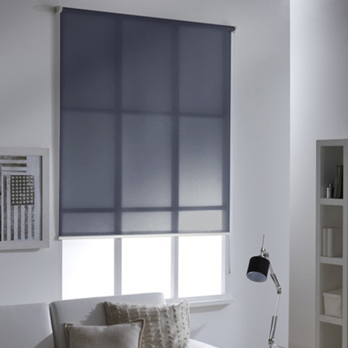 Store enrouleur voile tissu mesh - gamme Must - Gris anthracite