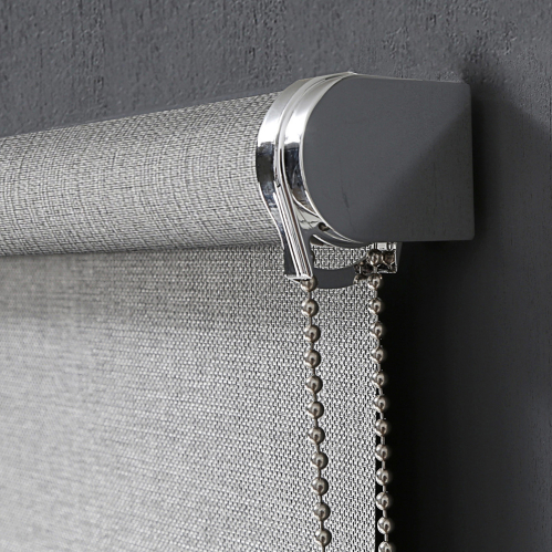 Store enrouleur occultant ancona effet tweed gamme Must - Gris