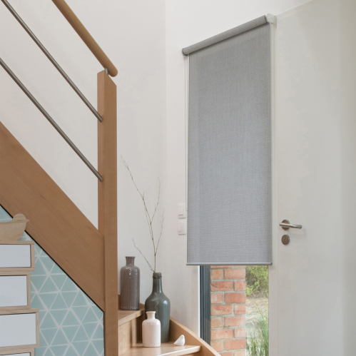Store enrouleur tamisant sans percer gamme Must - Gris