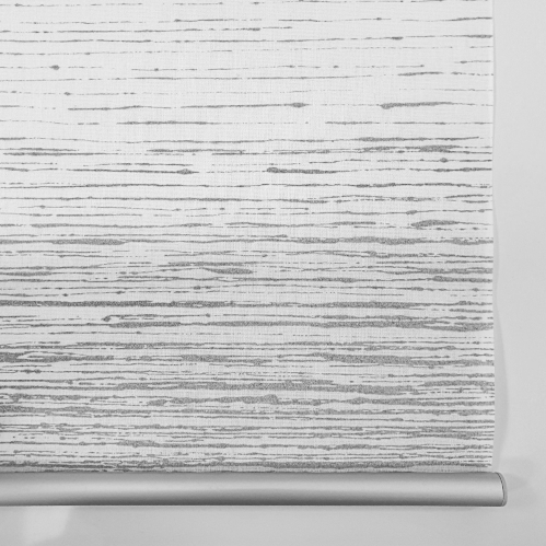 Store enrouleur tamisant effet wood gamme Must - Blanc