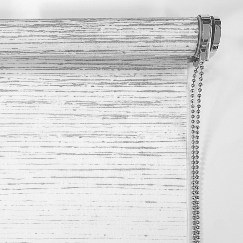 Store enrouleur tamisant effet wood gamme Must - Blanc