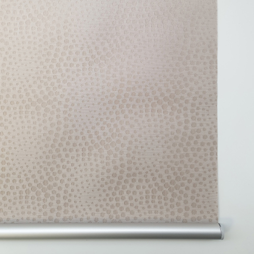 Store enrouleur tamisant jacquard gamme Must - Taupe