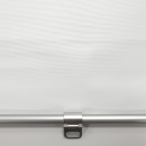 Store enrouleur occultant automatique sans percer gamme Must - Blanc