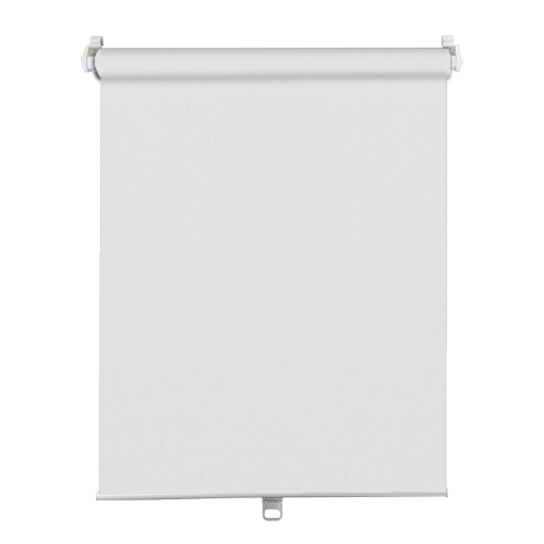 Store enrouleur occultant automatique sans percer gamme Must - Blanc