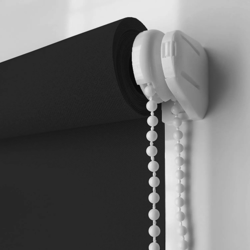 Store enrouleur tamisant sans percer - Noir