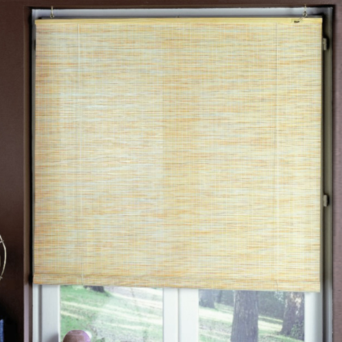 Roll'up bambou brut fins rondins pour intérieur