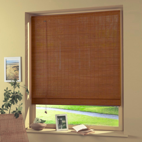 Store bateau bois bambou