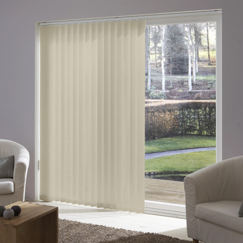 Lot de 5 lamelles verticales 89mm non feu M1 pour store...