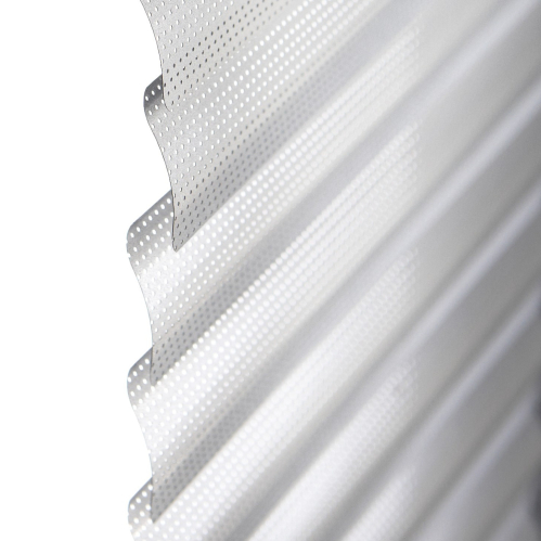 Store vénitien micro-perforé aluminium 25mm