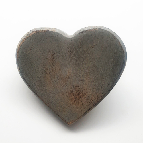 Pince cœur patiné - V.créations