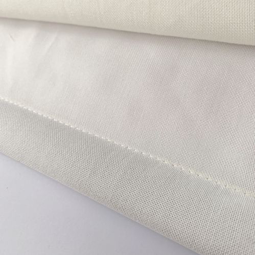 Store Bateau Tamisant Uni luxe Blanc