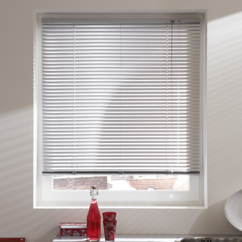 Store vénitien aluminium 25mm - Gris