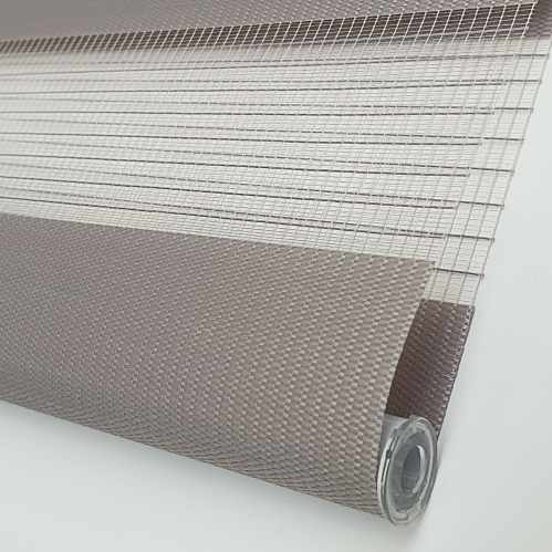 Store Jour Nuit Enrouleur Taupe sans percer