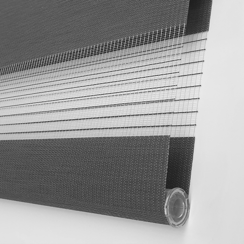 Store Jour Nuit Enrouleur Gris Anthracite sans percer