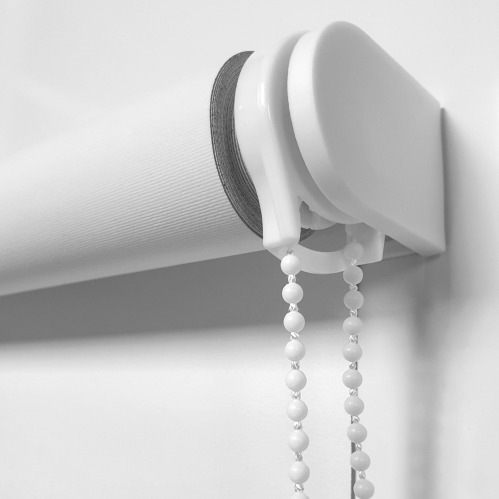 Mécanisme complet pour store enrouleur tube Ø28mm - Blanc