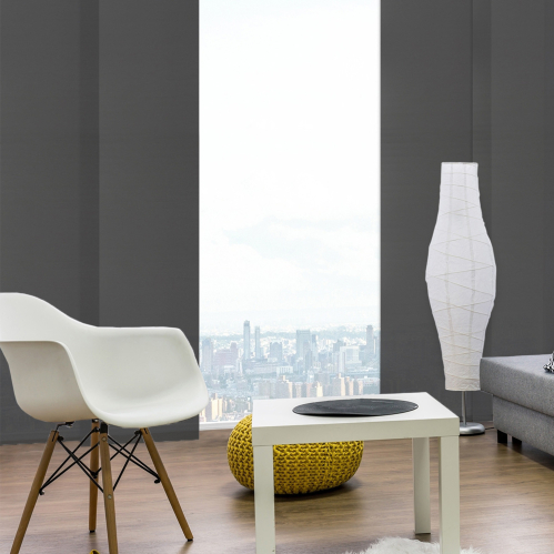 Panneau japonais tamisant mesh - Gris anthracite