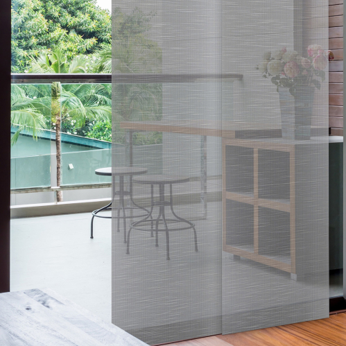 Panneau japonais tamisant lin glossy 50cm