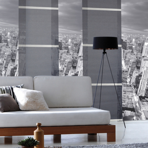 Panneau japonais voile barre alu