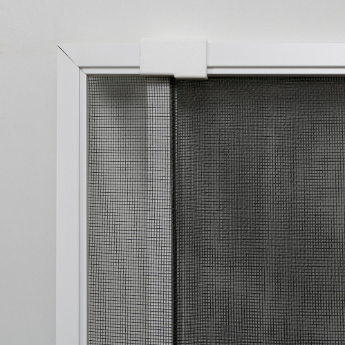 Angle moustiquaire extensible en aluminium