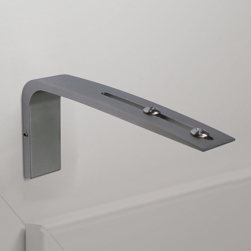 Equerre murale design grise grand déport pour fixer votre store