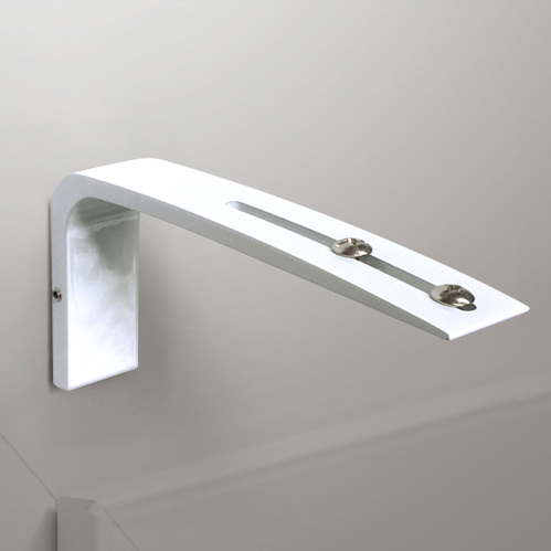 Equerre murale design blanche grand déport pour fixer votre store