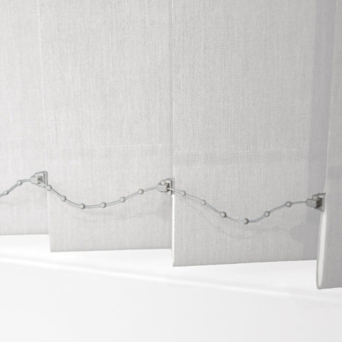 Chaînette basse grise pour store californien à lamelles...