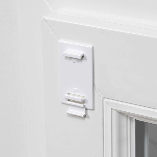 Lot de 2 fixations sans percer autocollantes pour store...