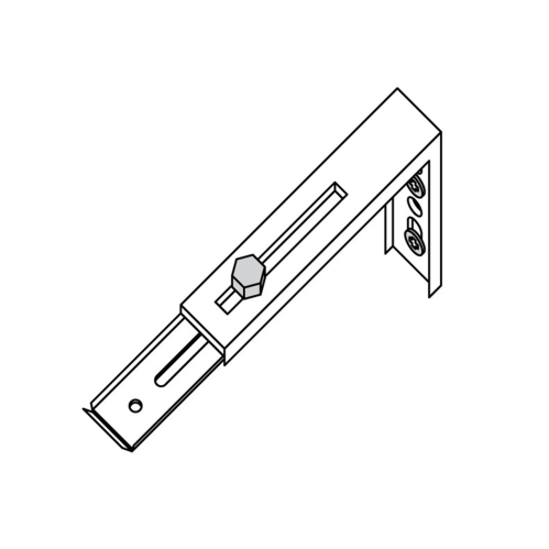 Scéma équerre réglable