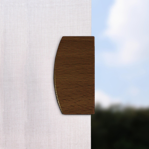 Magnet déco pince pour panneau japonais - Marron