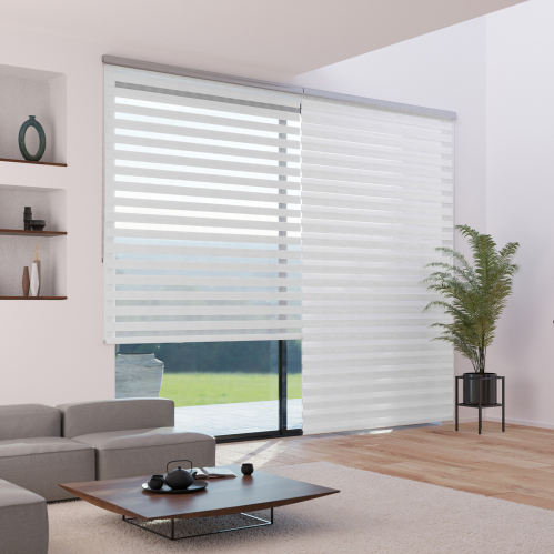 Store enrouleur jour nuit abeille avec coffre - gamme...