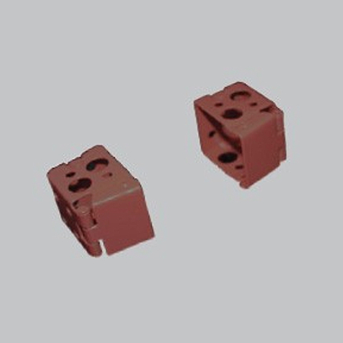 Support complet acajou pour vénitien bois 27mm