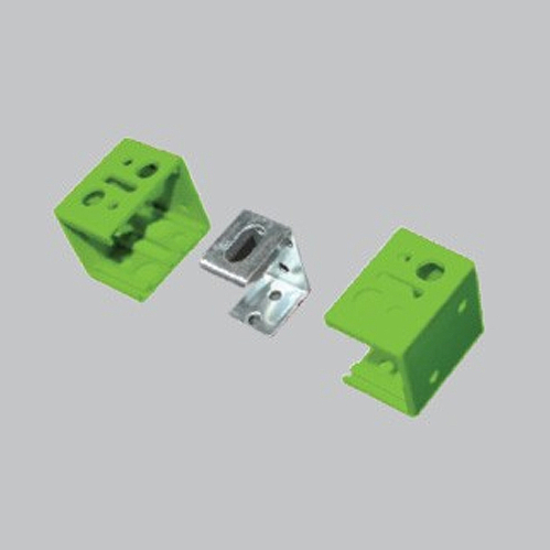 Support complet vert pour vénitien PVC 25mm